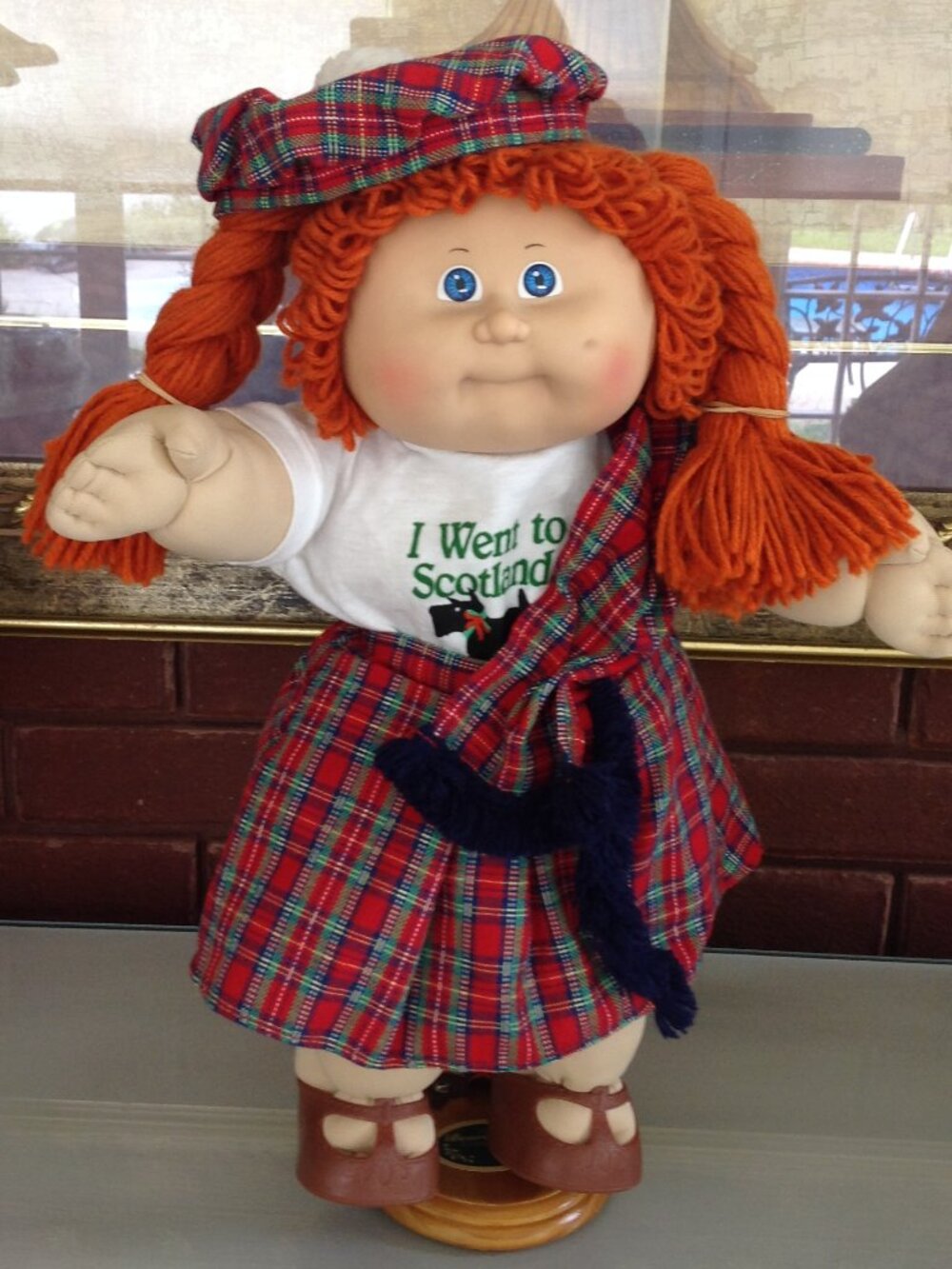 Vintage (1985) Cabbage Patch Kid "I Went to Scotland"